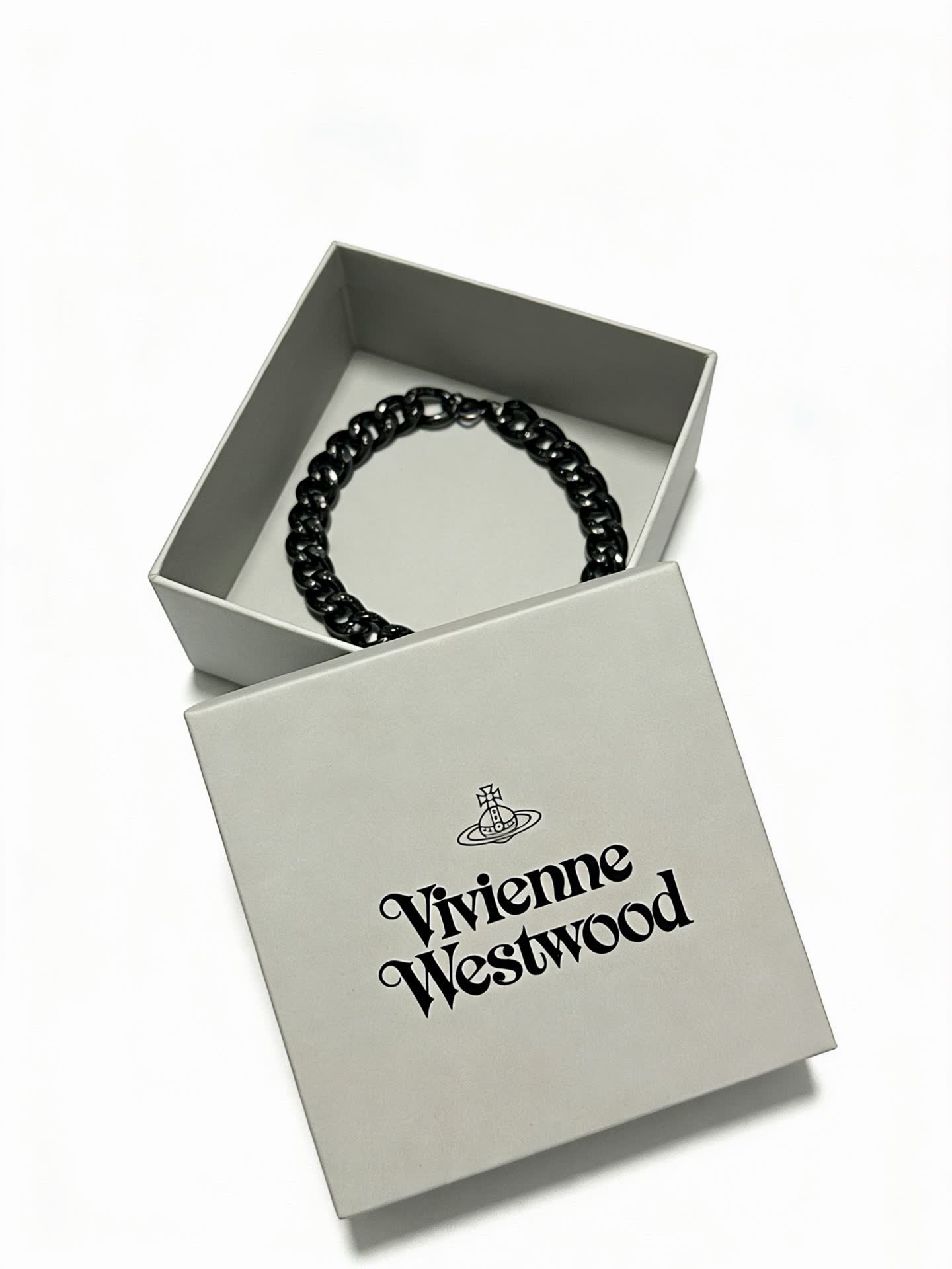 Vivienne Westwood Black Chain Bracelet